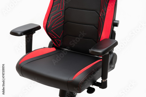 Gaming chair on white background