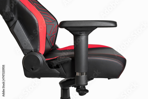 Gaming chair on white background