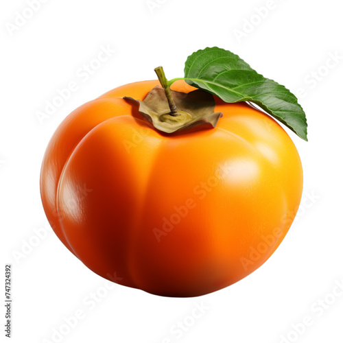 persimmon isolated on transparent background  png