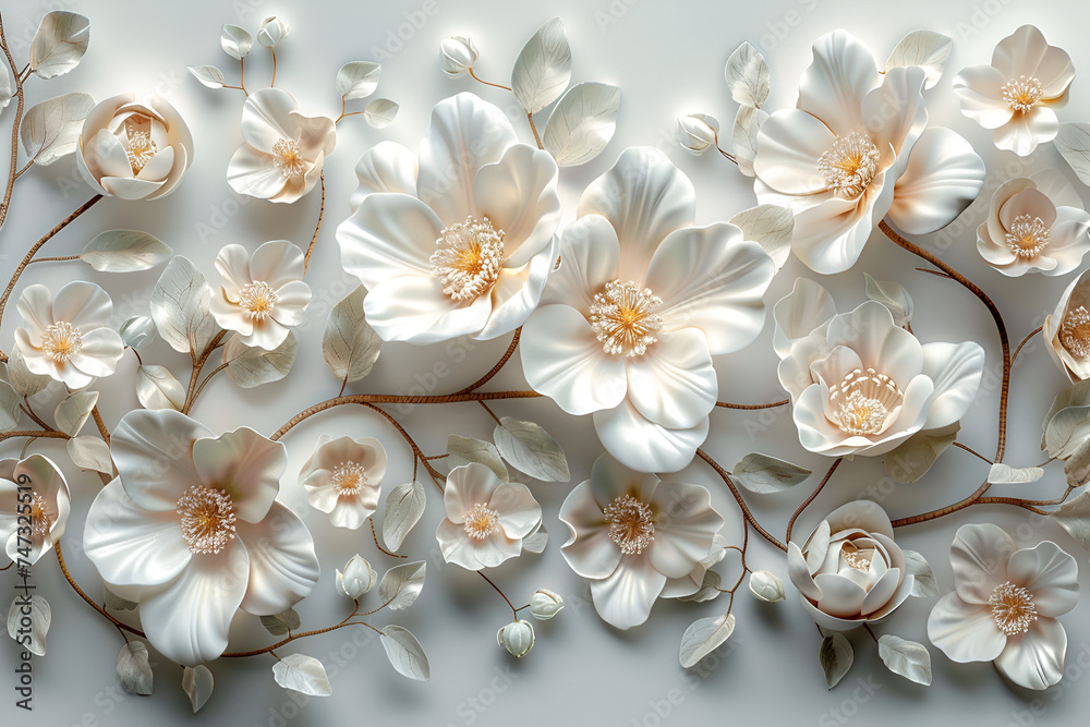 3d mural flower background wallpaper, furniture. 3d mural flower background wallpaper, furniture.