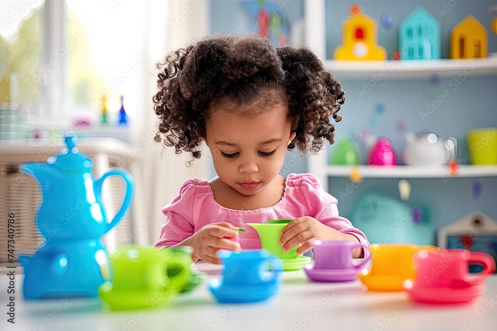 little child playing with toys little child playing with toys