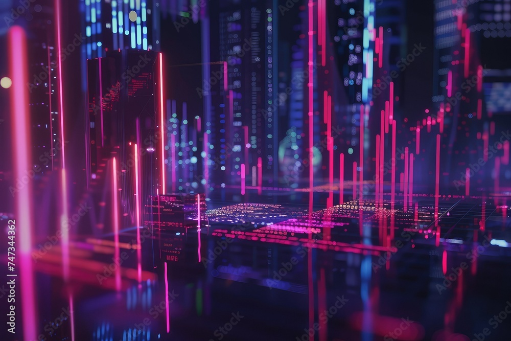 Futuristic concept of global economics suitable for world financial technology Economic trends , business or digital network idea and all art work design. Abstract digital background. Futuristic concept of global economics suitable for world financial technology Economic trends , business or digital network idea and all art work design. Abstract digital background.