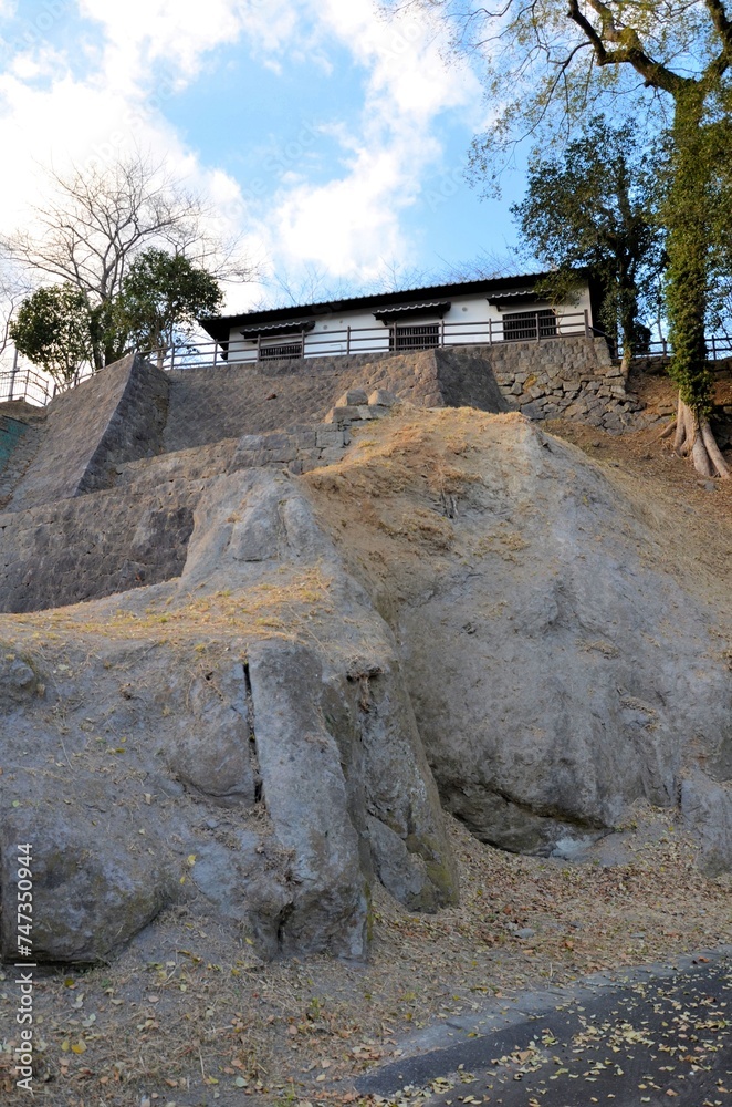 臼杵城 本丸の石垣