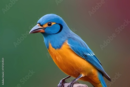 blue and yellow macaw © ehtasham