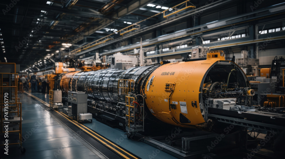 Missile Manufacturing Facility. Missile Manufacturing Facility.