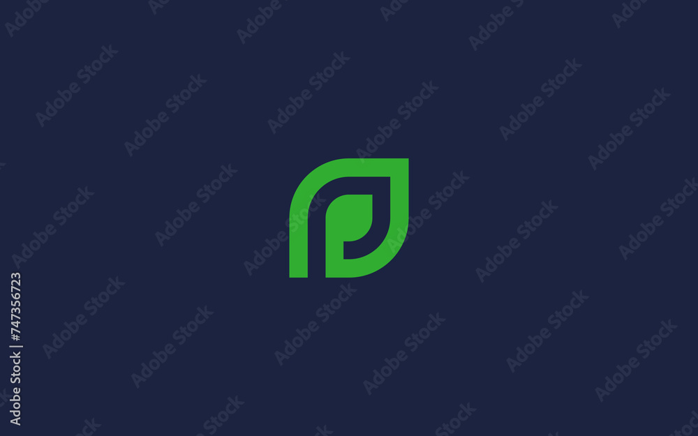 letter p with leaf logo icon design vector design template inspiration letter p with leaf logo icon design vector design template inspiration