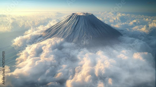 富士山噴火、火山