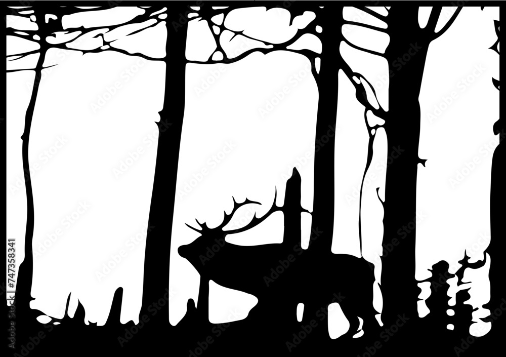 Fototapeta premium Nature vector