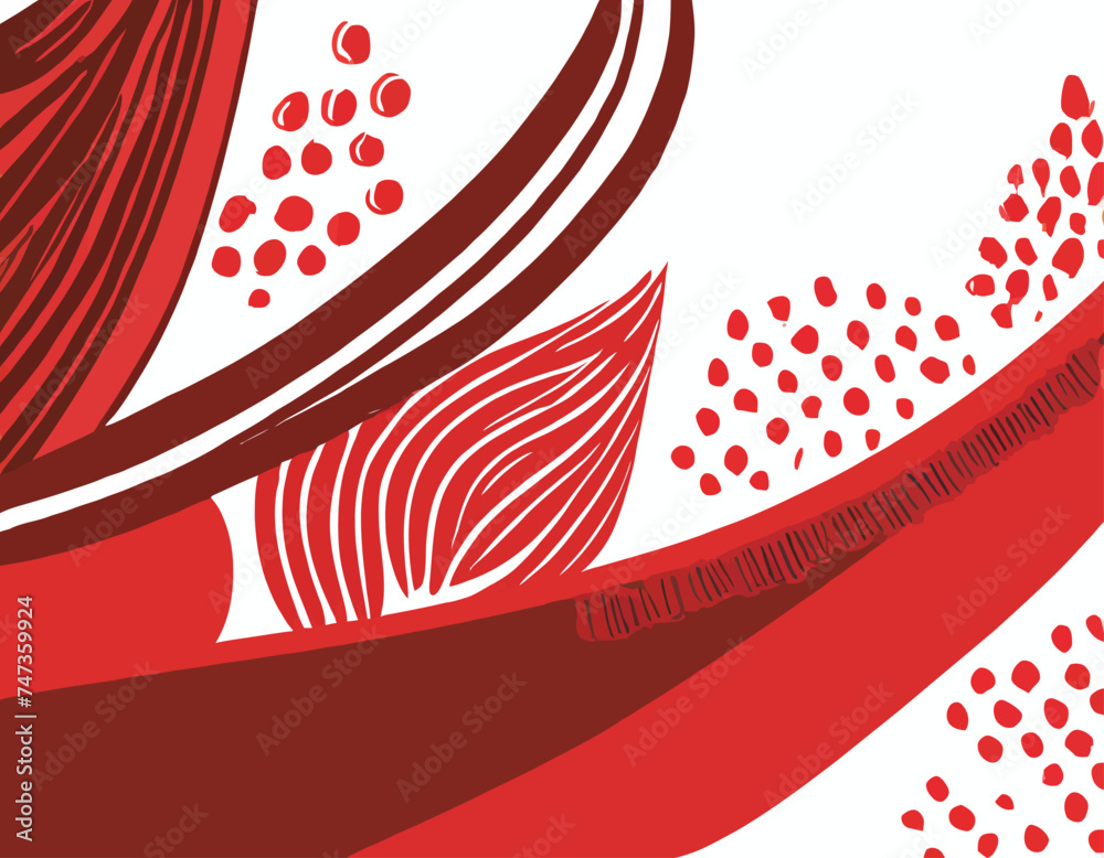 vector abstract shapes and patterns of red on white background vector abstract shapes and patterns of red on white background