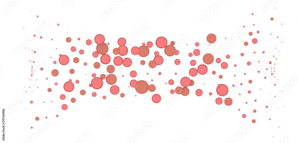 confetti png. red confetti falls from the sky. Glittering confetti on a transparent background. Holiday