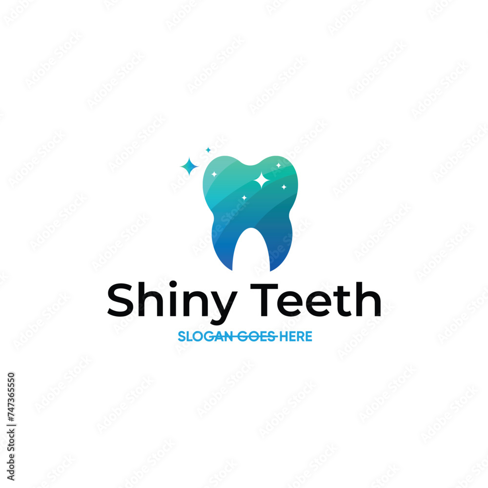 A modern teeth or tooth logo design for a dentist or a dental clinic. A modern teeth or tooth logo design for a dentist or a dental clinic.