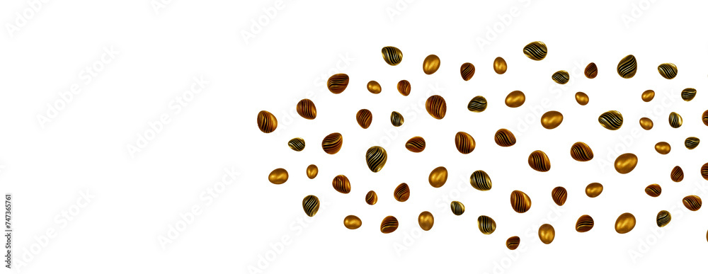 Spring Easter web sale banner with gold luxury Spring Easter web sale banner with gold luxury