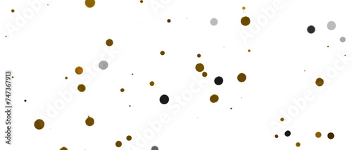 gold Confetti Glitter Overlay