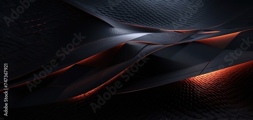 futuristic wave carbon texture background