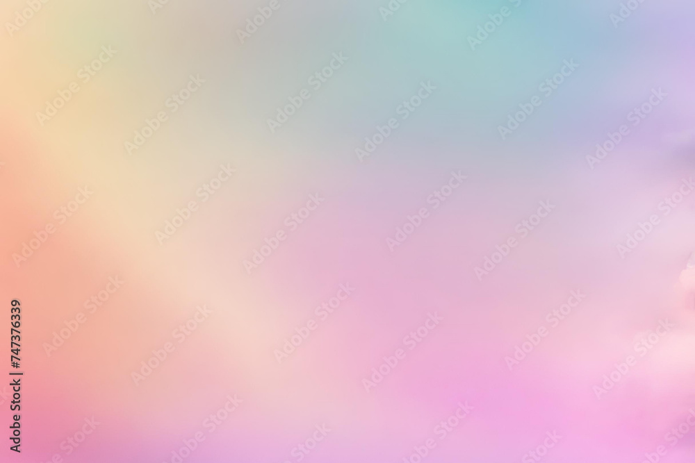 Obraz premium Abstract gradient smooth Blurred Smoke Pastel background image