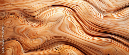 An abstract rendering of flowing wooden patterns with rich textures and swirls ideal for conceptual design and background