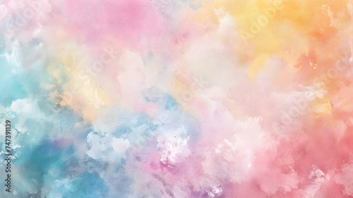 Soft gradient pastel color grunge texture background. foggy, abstrack, copy space, mockup, wallpaper, presentation. © Almultazam