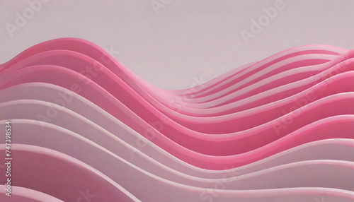 3D pink background
