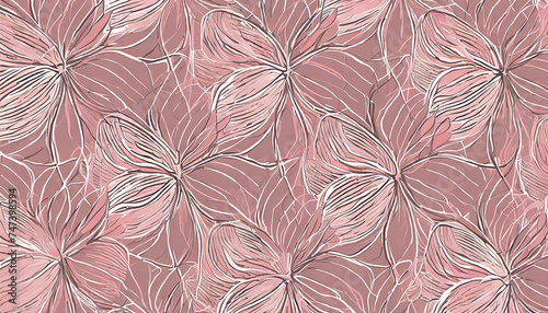 pattern with flowers