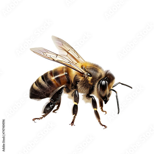 honey bee on transparent background Remove png © Imran