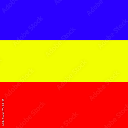 abstract colorful blue  yellow  and red background  multi-color strips  colour palette