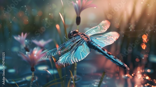 Dragonflies are excellent predatory insects  © Emil