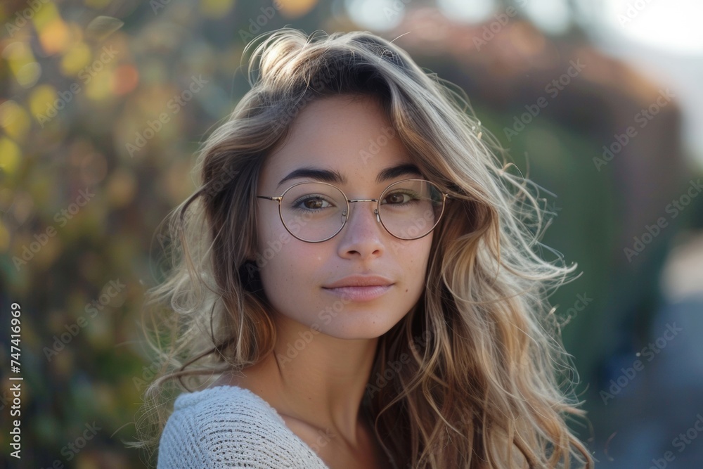 Naklejka premium Portrait of a woman