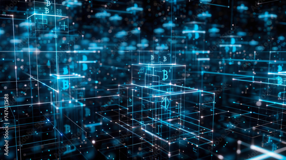 Bitcoin Blockchain Network Visualization with Iconic Graphics Bitcoin Blockchain Network Visualization with Iconic Graphics