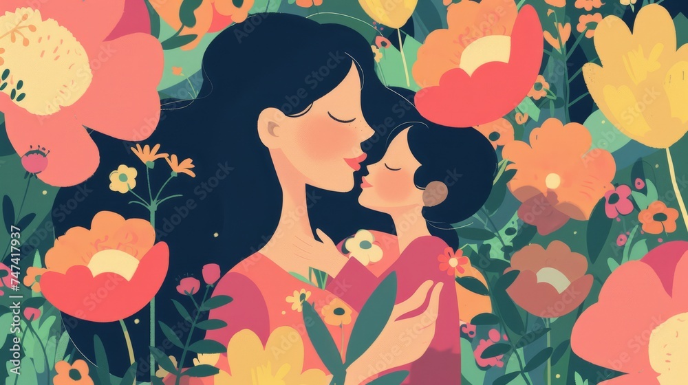 a graphic for mother's day --ar 16:9 --v 6 Job ID: e8772ca6-bdc1-4f5d-96de-251aacd0fa2c a graphic for mother's day --ar 16:9 --v 6 Job ID: e8772ca6-bdc1-4f5d-96de-251aacd0fa2c