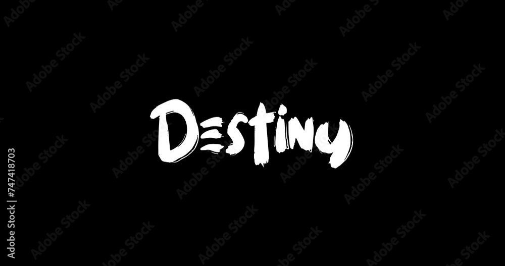 Destiny Baby Girl Name in Digital Grunge Transition Effect of Bold Text Typography Animation on Black Background Destiny Baby Girl Name in Digital Grunge Transition Effect of Bold Text Typography Animation on Black Background