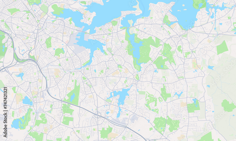 Weymouth Massachusetts Map, Detailed Map of Weymouth Massachusetts