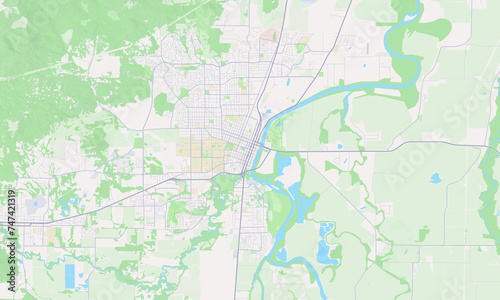 Corvallis Oregon Map, Detailed Map of Corvallis Oregon