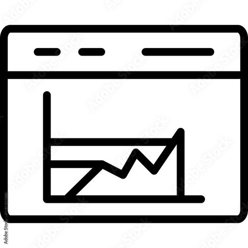 web hosting Vector Line Icon 