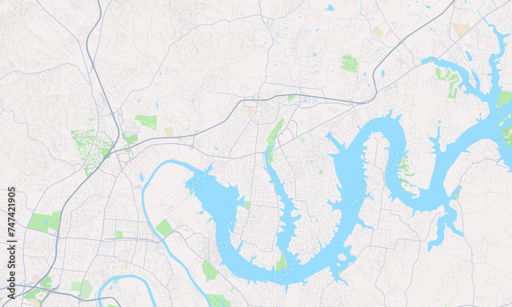 Hendersonville Tennessee Map, Detailed Map of Hendersonville Tennessee
