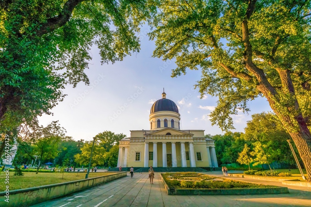 Metropolitan Cathedral of Christ's Nativity Orthodox Christian church in Chisinau, Moldova