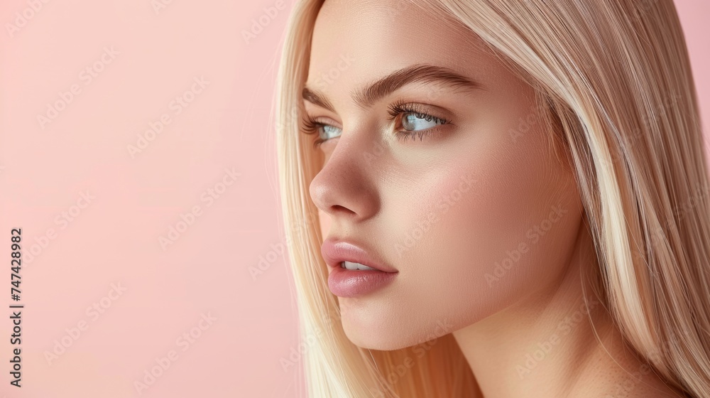 Naklejka premium Portrait of a woman