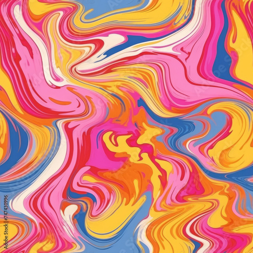 Abstract colorful marble patterned texture background. Fluid, Liquid and ink pattern.
