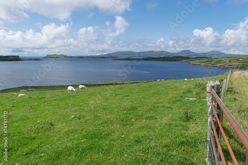 Isola di Skye: A 863 Loch Bracadale da S-O photo