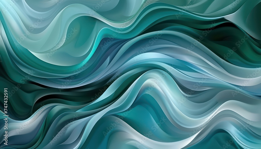 abstract background in blue and green colors, in the style of dark teal and light teal abstract background in blue and green colors, in the style of dark teal and light teal