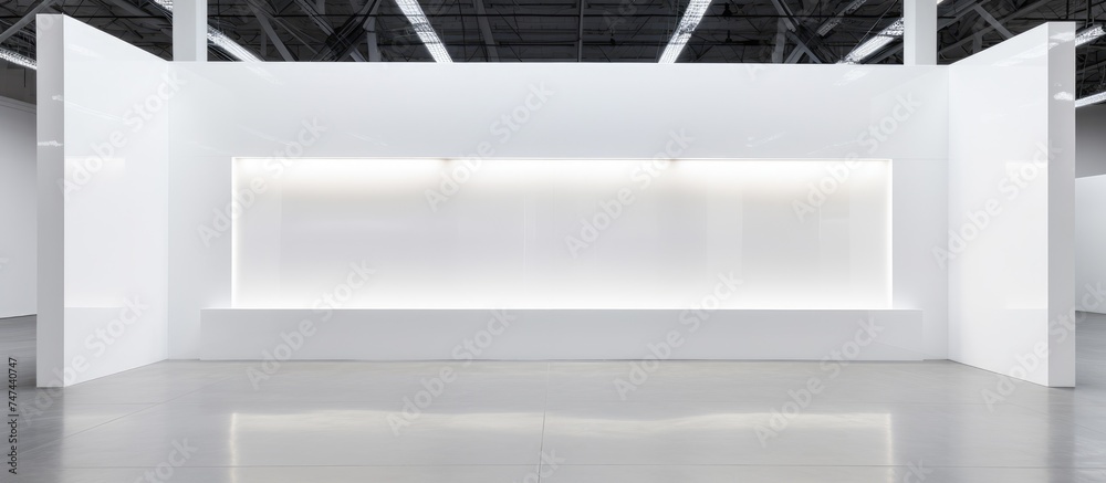 A minimalist room with pristine white walls and floors. The space appears empty, creating a sense of openness and simplicity. A minimalist room with pristine white walls and floors. The space appears empty, creating a sense of openness and simplicity.