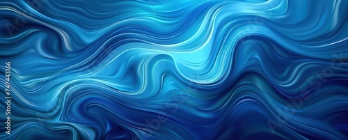 abstract background blue and blue vector illustration, in the style of free-flowing lines