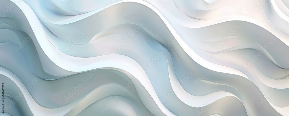 art template seamless white wave background, in the style of animated shapes art template seamless white wave background, in the style of animated shapes