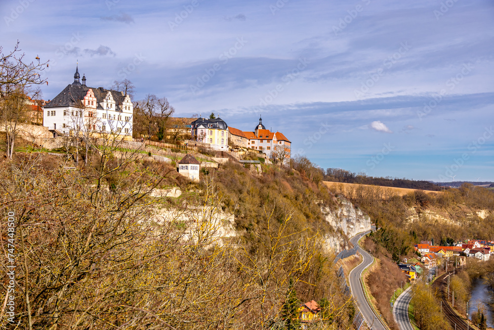 Frühlingshafte Wanderung durch das wunderschöne Saaletal bei Dornburg-Camburg - Thüringen - Deutschland