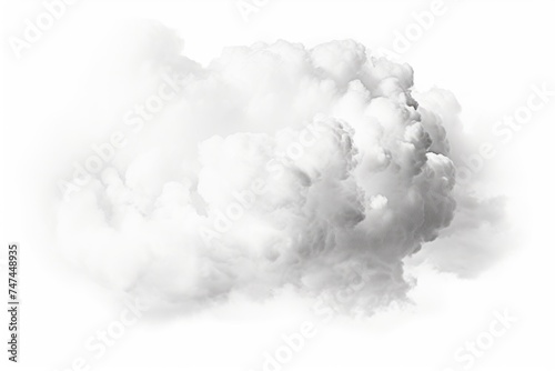 A black and white photo of a cloud, suitable for various design projects