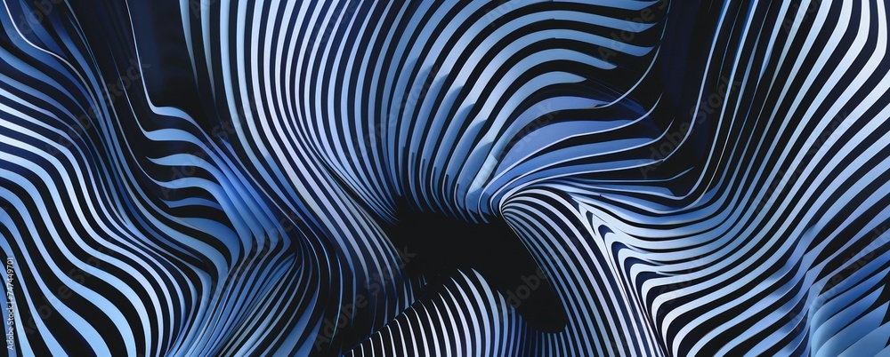 speed and acceleration abstract abstract background, in the style of dark blue, strong linear elements - obrazy, fototapety, plakaty 