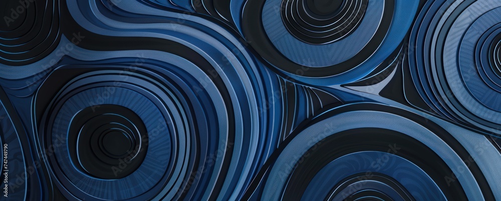 speed graphic design blue and black line pattern, in the style of animated shapes, dark blue and light blue speed graphic design blue and black line pattern, in the style of animated shapes, dark blue and light blue