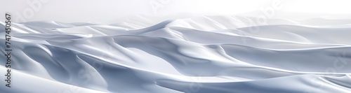 white white wavy background with waves in the middle, in the style of minimalist landscapes