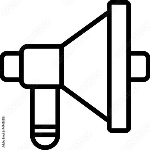 Protest Vector Line Icon