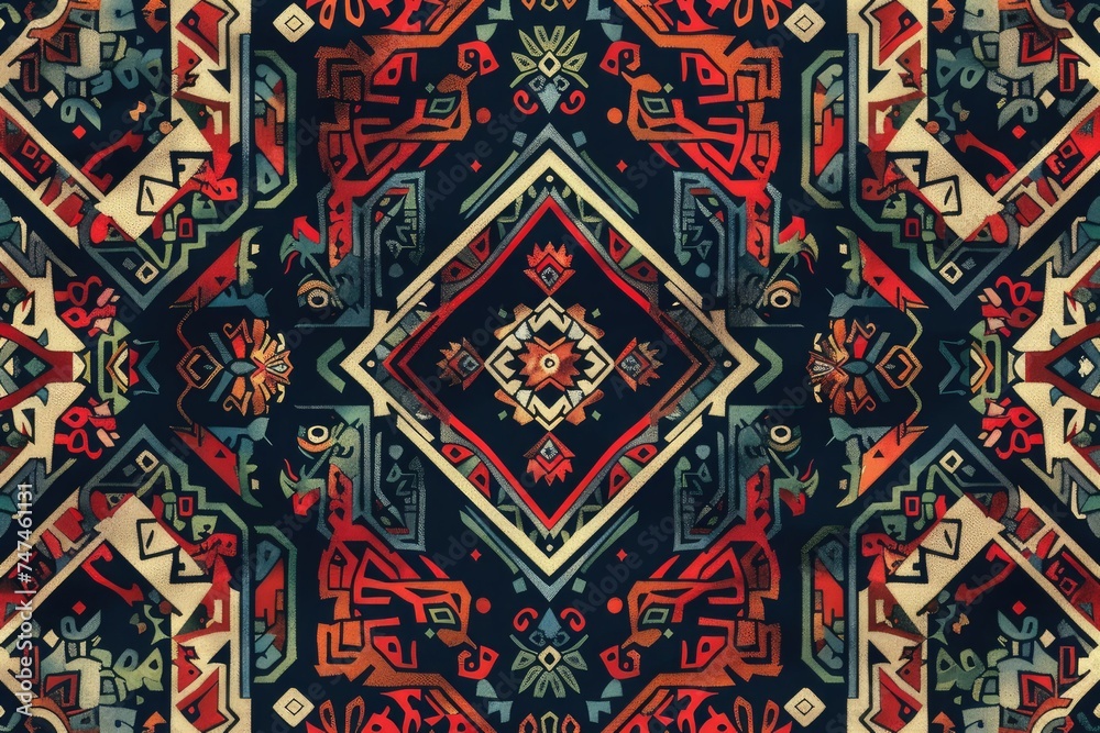 Seamless geometric ethnic asian oriental and tradition pattern design for texture and background. Silk and fabric pattern decoration for carpet, Thai clothing, wrapping, traditional thai style texture Seamless geometric ethnic asian oriental and tradition pattern design for texture and background. Silk and fabric pattern decoration for carpet, Thai clothing, wrapping, traditional thai style texture