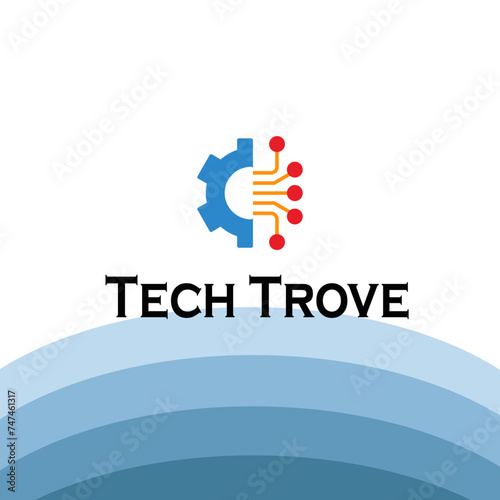 Tech Trove logo design 